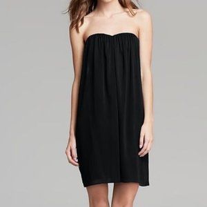 alice + olivia Jazz Strapless Chiffon Dress